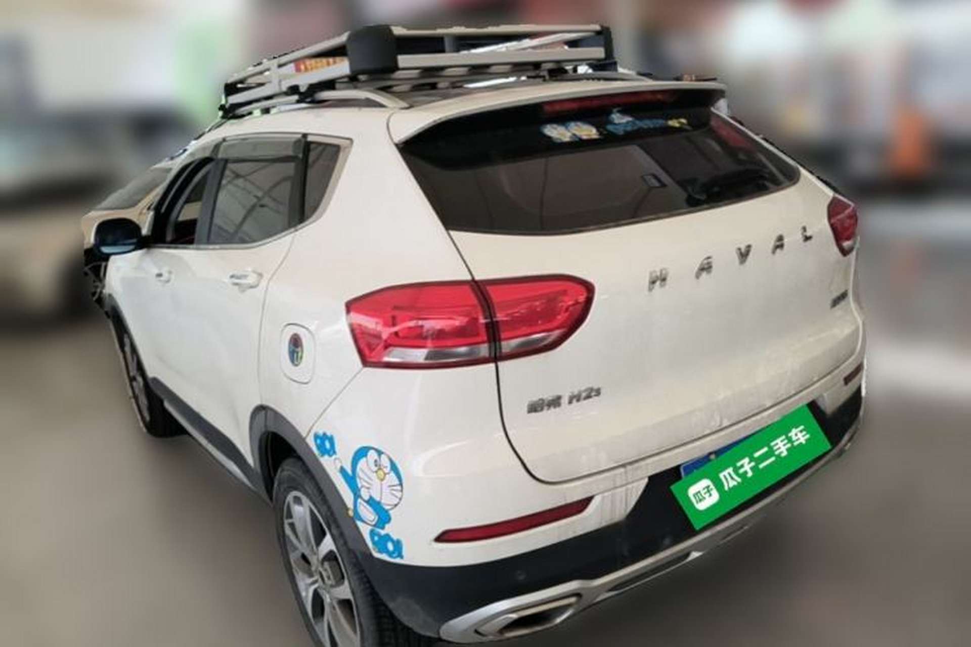 Used Haval H2s 2017 Red-Label 1.5T Dual-Clutch Luxury Model Rear Left 45 Deg