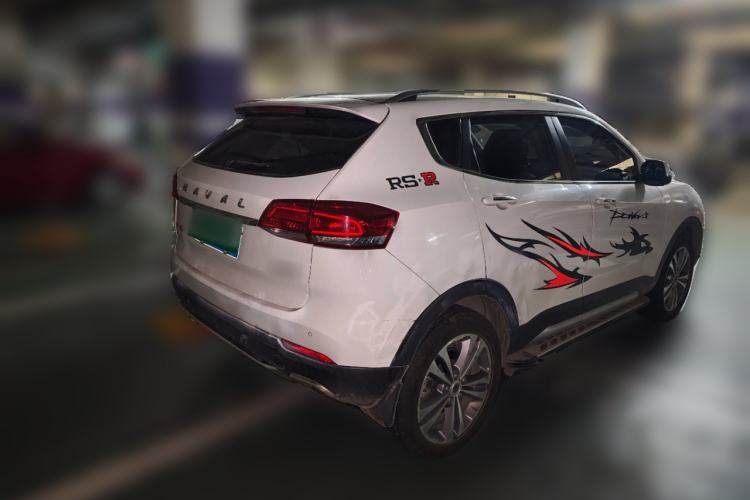 Used Haval H2s 2017 Blue Label 1.5T Dual-Clutch Luxury Model Rear Right 45 Deg