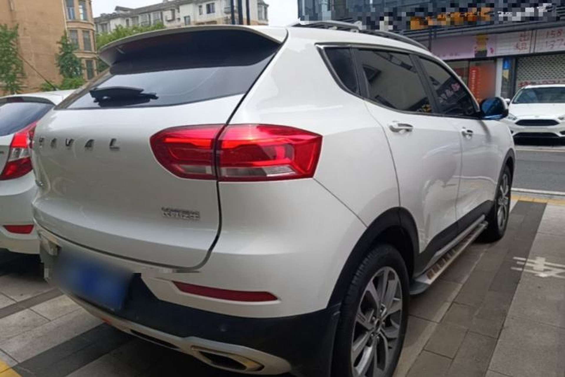 Used Haval H2s 2017 Red-Label 1.5T Dual-Clutch Luxury Model Rear Right 45 Deg
