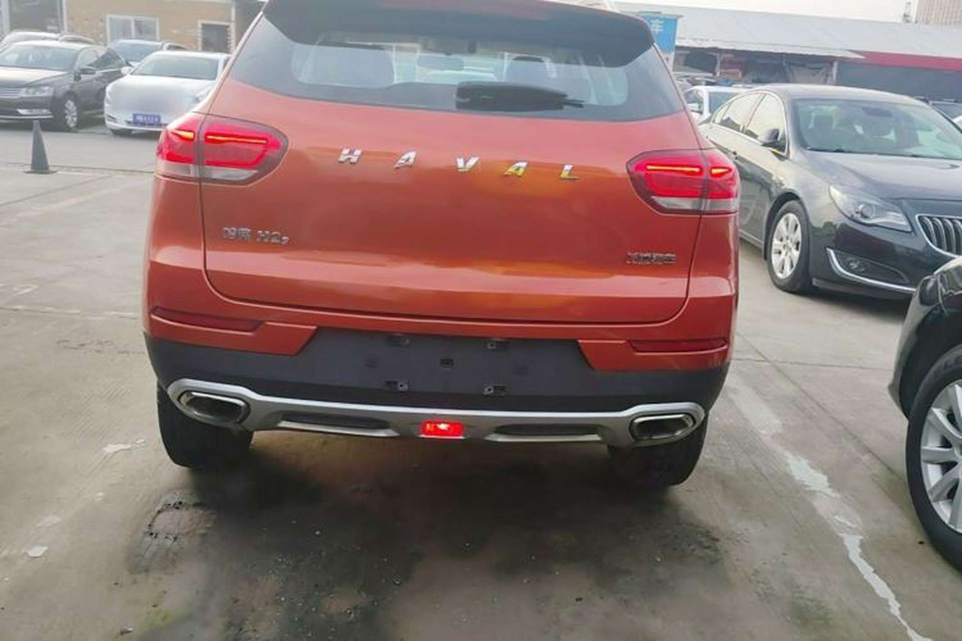 Used Haval H2s 2017 Red-Label 1.5T Dual-Clutch Comfort Model Rear