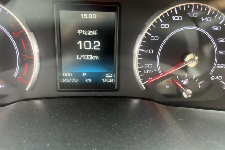Used Haval H2s 2018 Blue Label 1.5T Dual-Clutch Fashion Edition Odometer Close Up