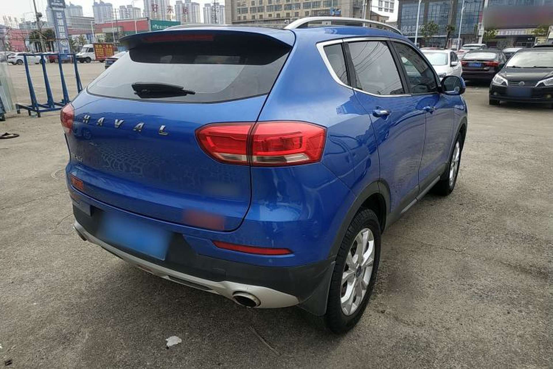 Used Haval H2s 2018 1.5T Dual-Clutch Fashion Edition Rear Right 45 Deg