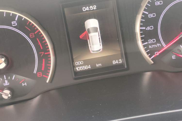 Used Haval H2s 2018 Red-Label 1.5T Dual-Clutch Fashion Edition Odometer Close Up
