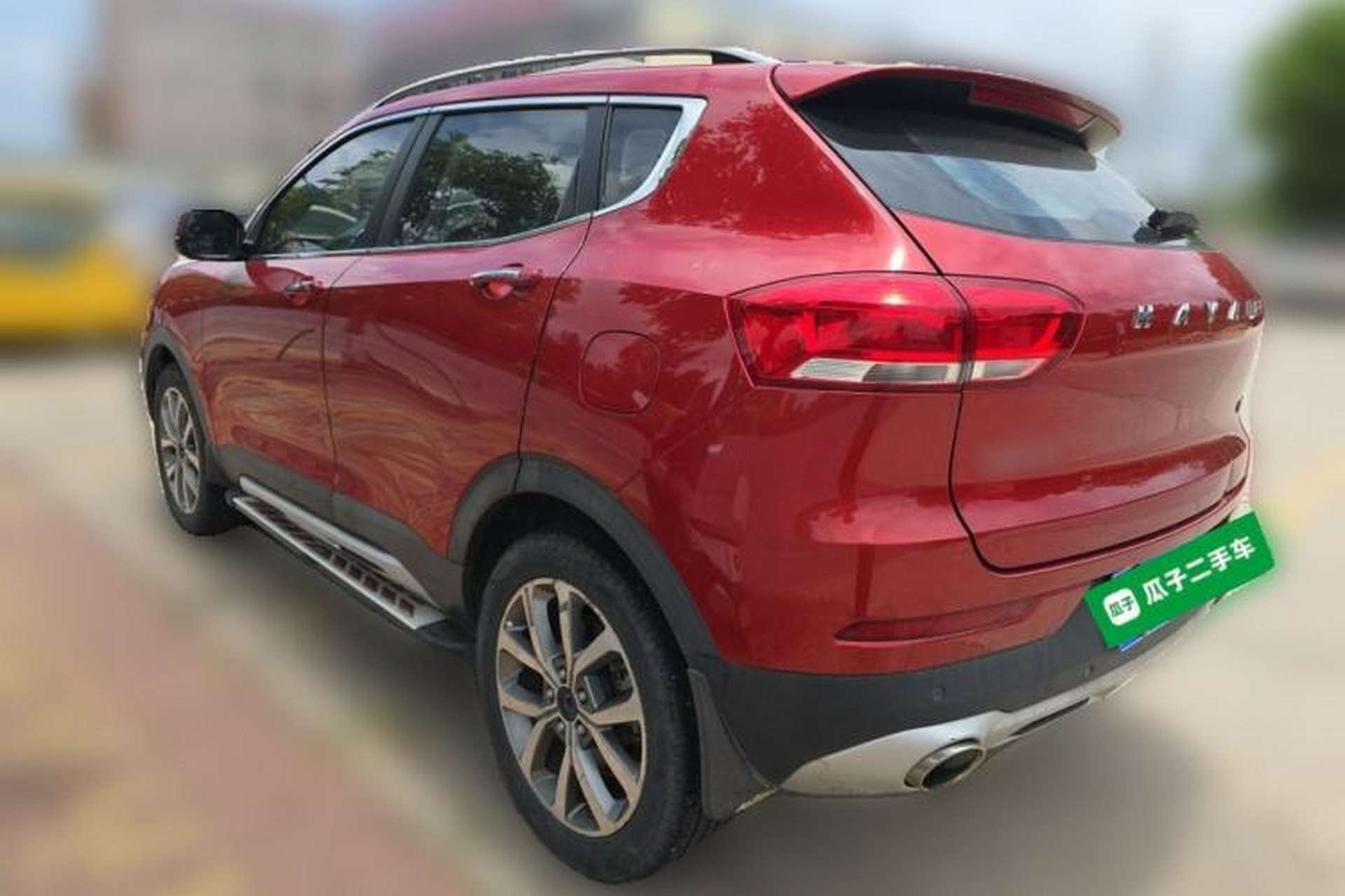 Used Haval H2s 2018 Red-Label 1.5T Dual-Clutch Luxury Model Rear Left 45 Deg