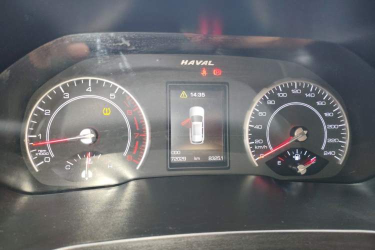 Used Haval H2s 2018 Red-Label 1.5T Manual Fashion Edition Instrument Cluster