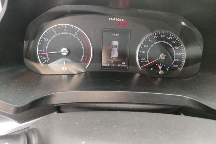 Used Haval H2s 2018 Blue Label 1.5T Dual-Clutch Comfort Model Odometer Close Up