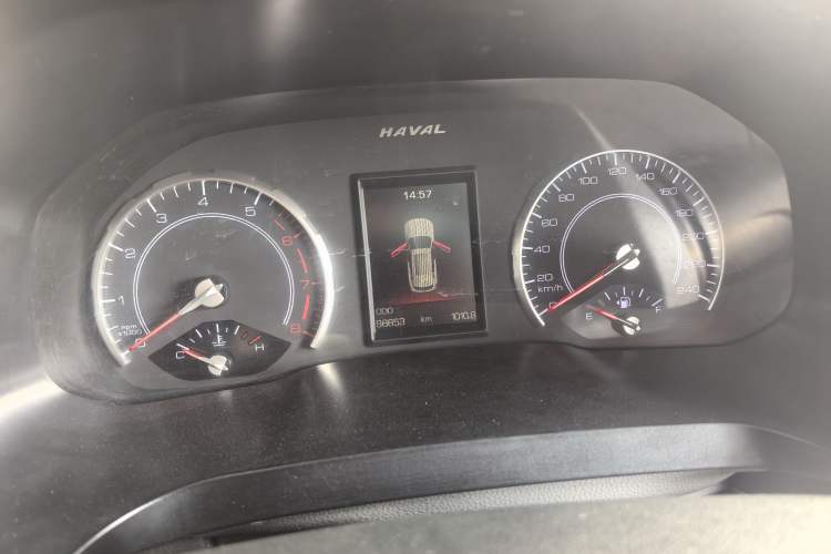 Used Haval H2s 2018 1.5T Dual-Clutch Fashion Edition Odometer Close Up