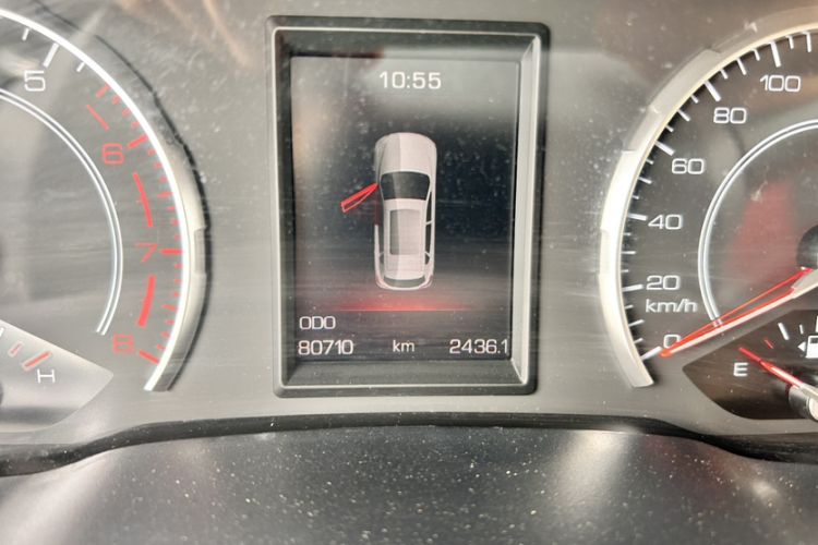Used Haval H2s 2018 Red-Label 1.5T Dual-Clutch Luxury Model Odometer Close Up