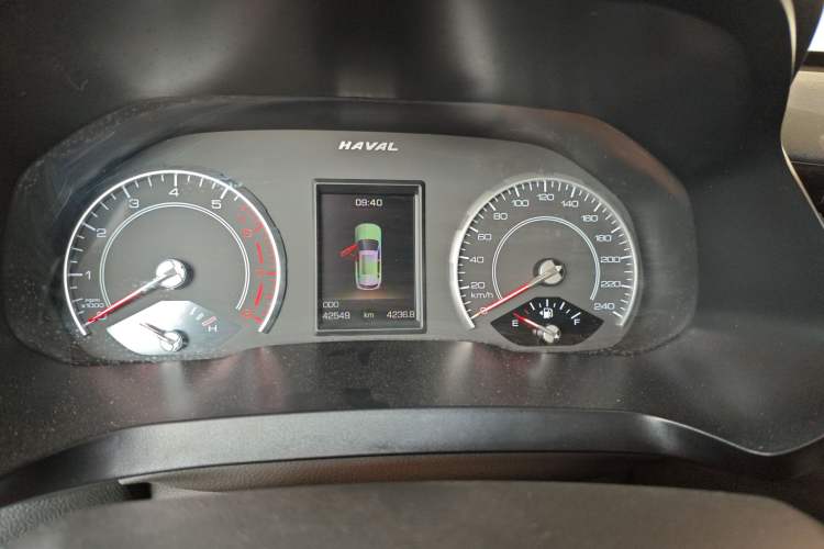 Used Haval H2s 2018 Blue Label 1.5T Dual-Clutch Fashion Edition Odometer Close Up