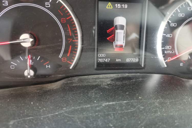 Used Haval H2s 2018 Red-Label 1.5T Manual Fashion Edition Odometer Close Up