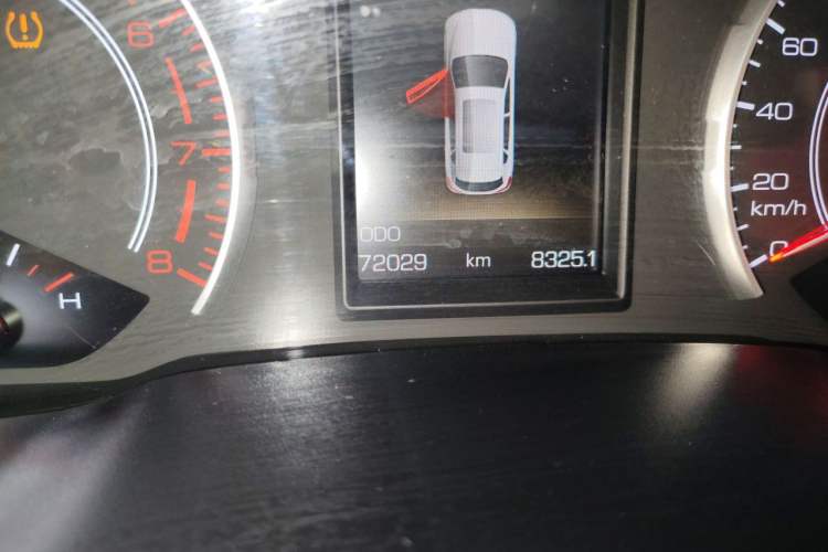 Used Haval H2s 2018 Red-Label 1.5T Manual Fashion Edition Odometer Close Up