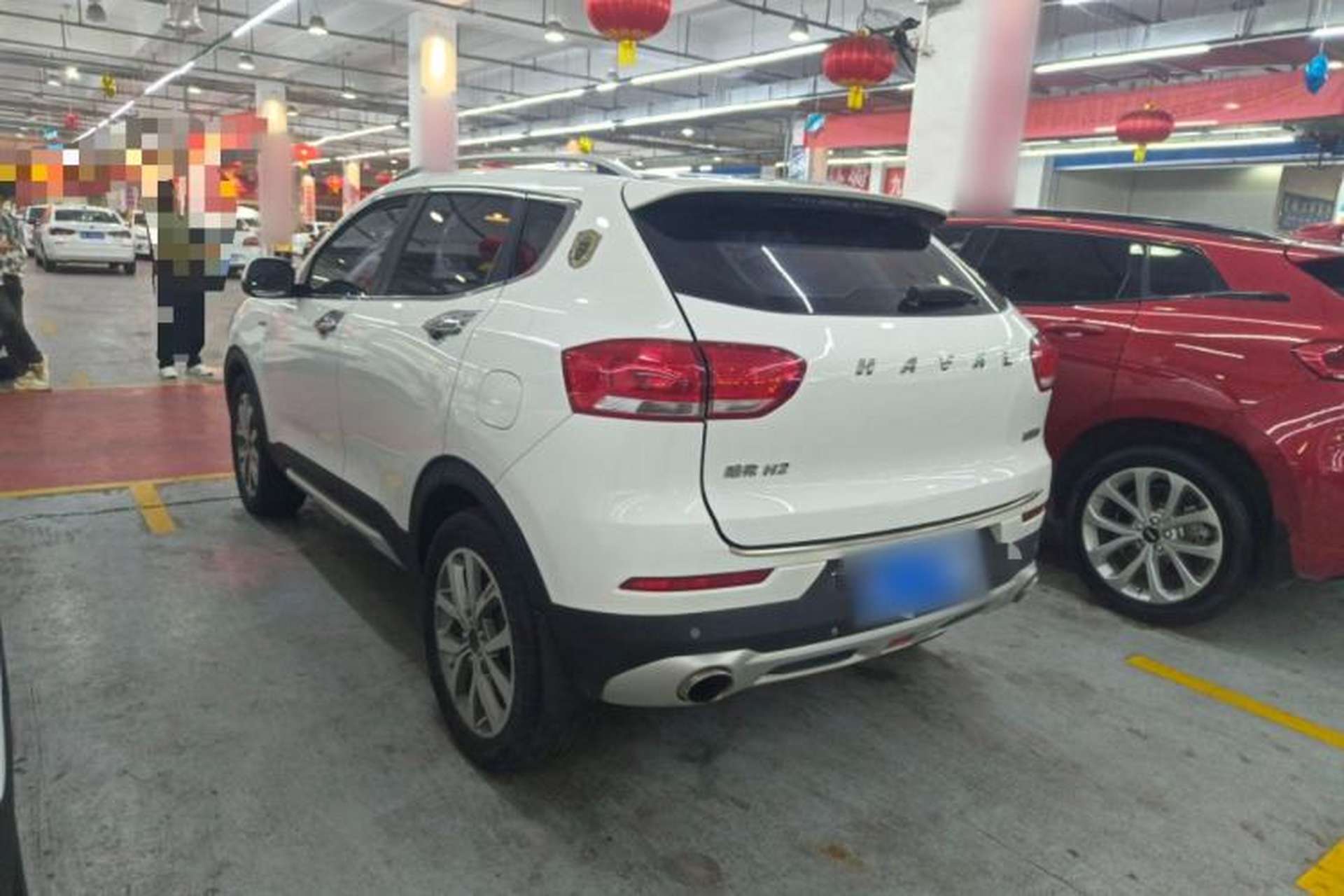 Used Haval H2s 2018 Red-Label 1.5T Dual-Clutch Luxury Model Rear Left 45 Deg
