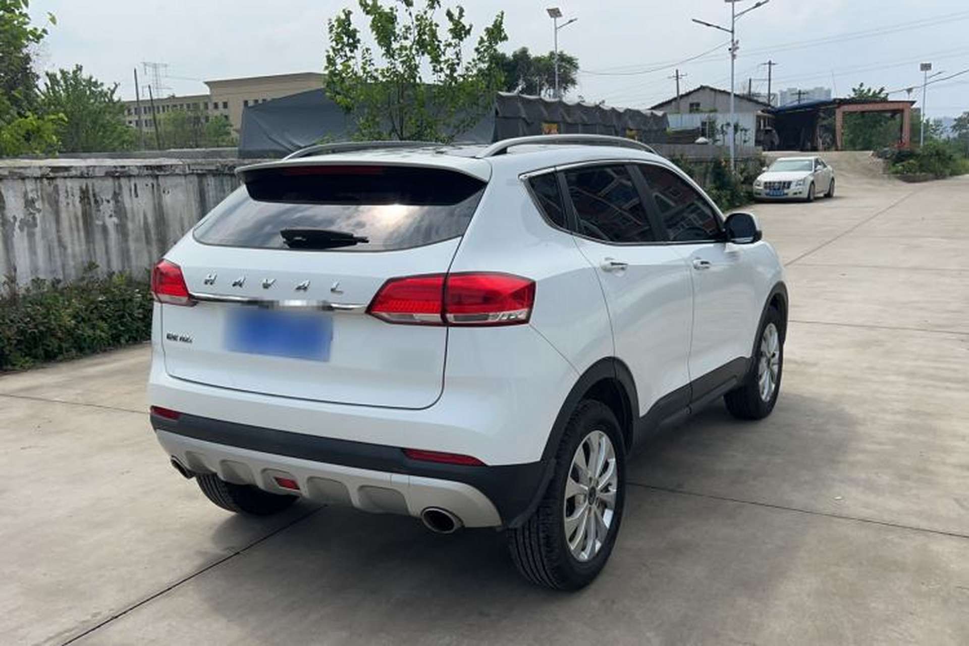 Used Haval H2s 2018 Blue Label 1.5T Dual-Clutch Fashion Edition Rear Right 45 Deg