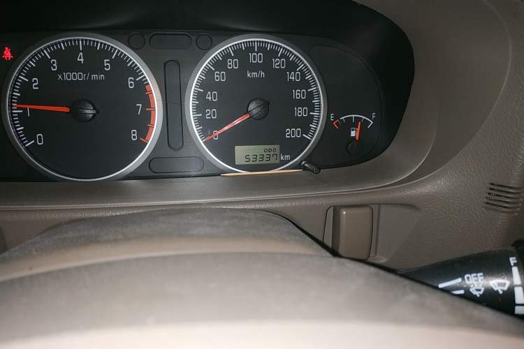 Used Haval H3 2009 Ruiyi Edition 2.0L Elite Model Odometer Close Up