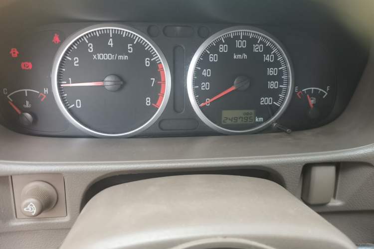 Used Haval H3 2009 Ruiyi Edition 2.0L Luxury Model Odometer Close Up