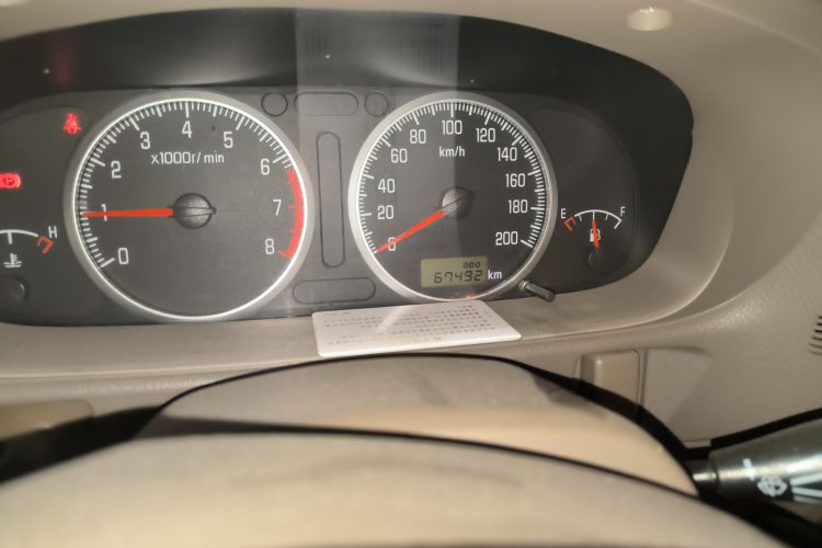 Used Haval H3 2010 Ruiyi Edition 2.0L Luxury Model Odometer Close Up