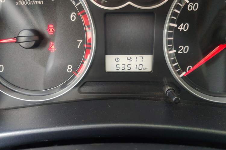 Used Haval H3 2012 Ruiyi Edition 2.0L Navigation Version Odometer Close Up
