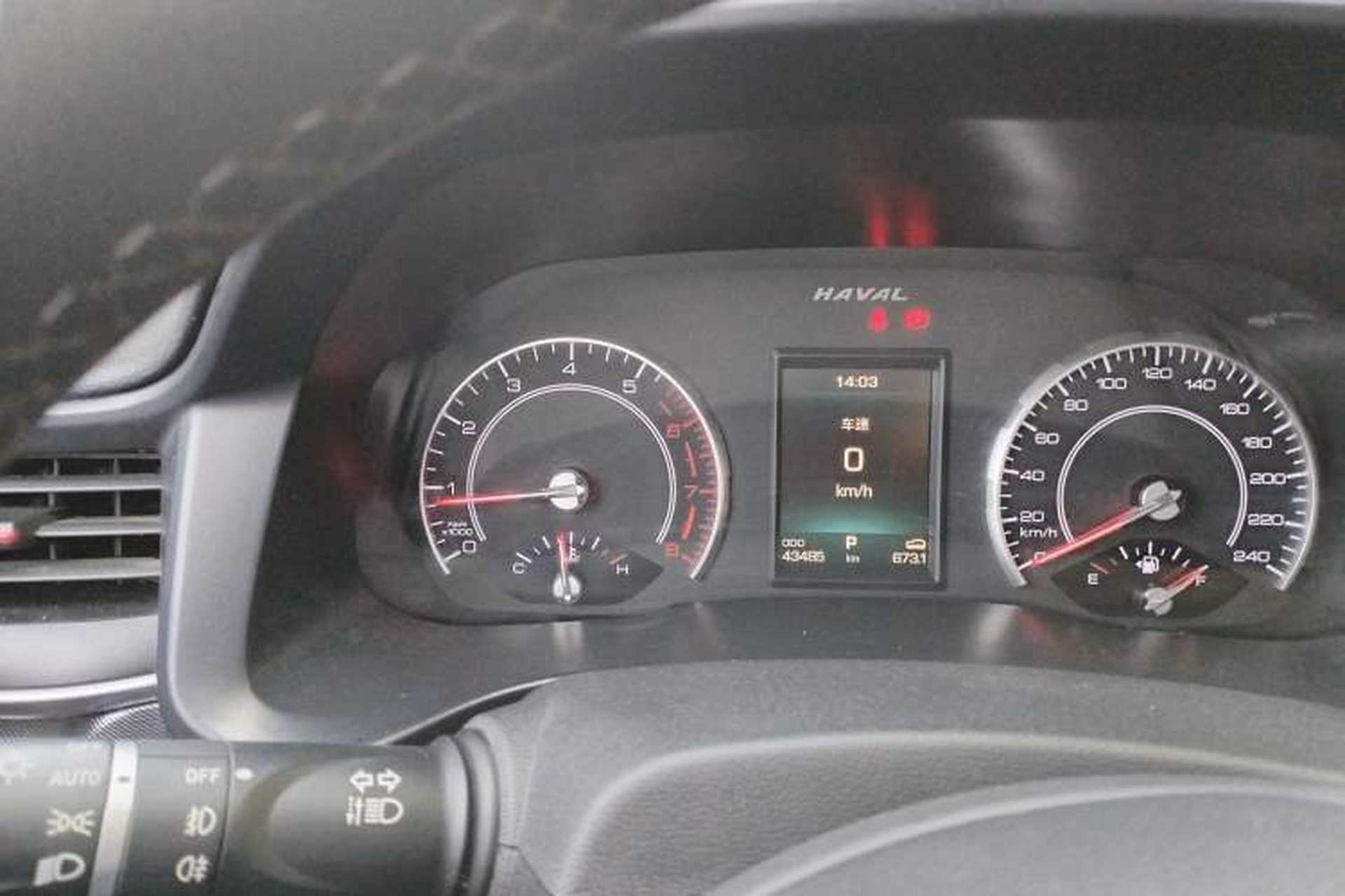 Used Haval H4 2018 Red-Label 1.5 GDIT DCT Fashion Edition Instrument Cluster