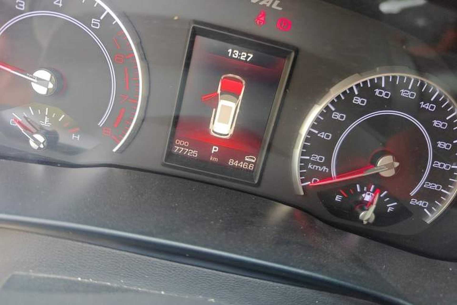 Used Haval H4 2018 Red-Label 1.5 GDIT DCT Fashion Edition Odometer Close Up
