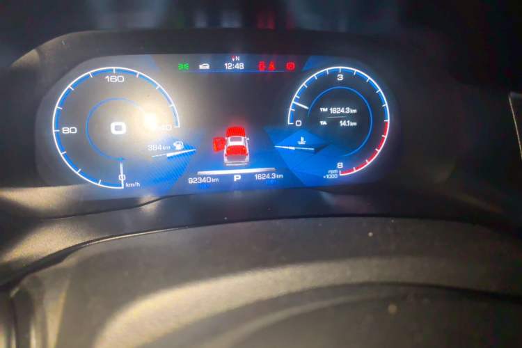 Used Haval H4 2018 Red-Label 1.5 GDIT DCT Fashion Edition Odometer Close Up