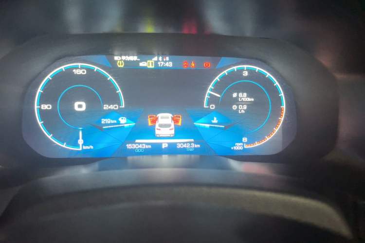 Used Haval H4 2018 Blue Label 1.5 GDIT DCT Fashion Edition Instrument Cluster