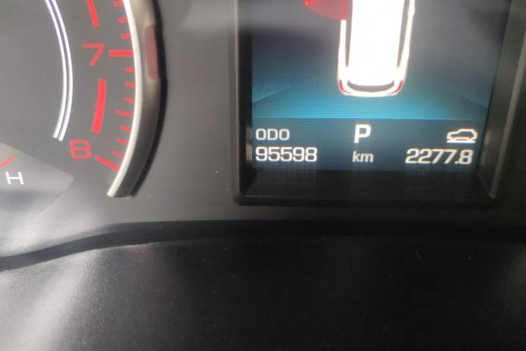 Used Haval H4 2018 Blue Label 1.5 GDIT DCT Fashion Edition Odometer Close Up