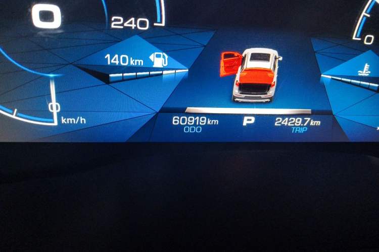 Used Haval H4 2018 Red-Label 1.5 GDIT DCT Fashion Edition Odometer Close Up