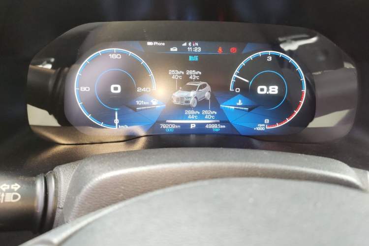 Used Haval H4 2018 Red-Label 1.5 GDIT DCT Fashion Edition Odometer Close Up