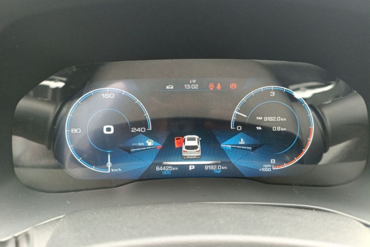 Used Haval H4 2018 Blue Label 1.5 GDIT DCT Fashion Edition Odometer Close Up