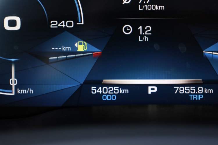 Used Haval H4 2018 Red-Label 1.5 GDIT DCT Fashion Edition Odometer Close Up