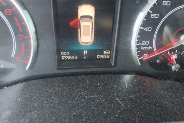 Used Haval H4 2018 Blue Label 1.3 GDIT DCT Fashion Edition Odometer Close Up