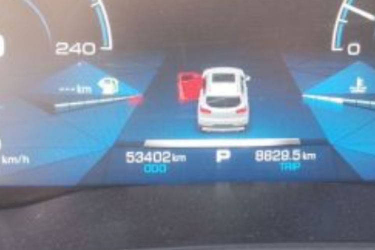 Used Haval H4 2018 Red-Label 1.5 GDIT DCT Fashion Edition Odometer Close Up