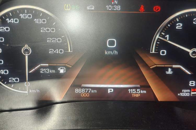 Used Haval H4 2018 Red-Label 1.5 GDIT DCT Fashion Edition Odometer Close Up
