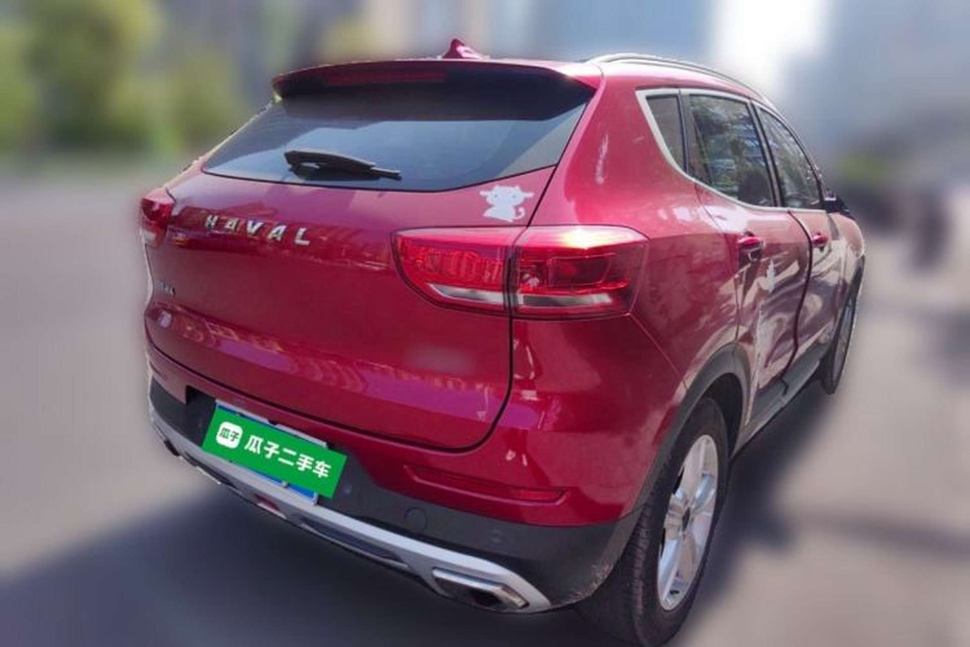 Used Haval H4 2018 Red-Label 1.5 GDIT DCT Fashion Edition Rear Right 45 Deg