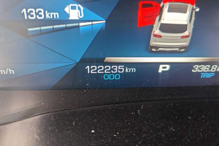 Used Haval H4 2018 Blue Label 1.5 GDIT DCT Fashion Edition Odometer Close Up