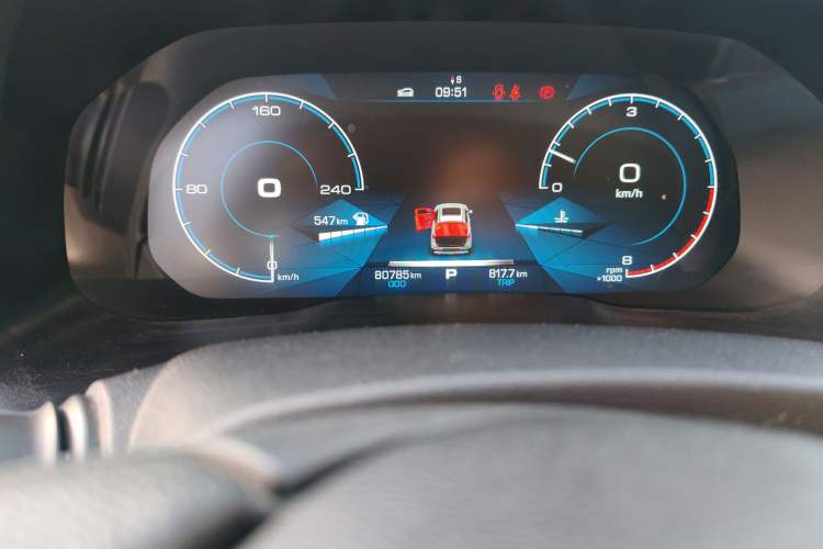 Used Haval H4 2018 Red-Label 1.5 GDIT DCT Fashion Edition Odometer Close Up