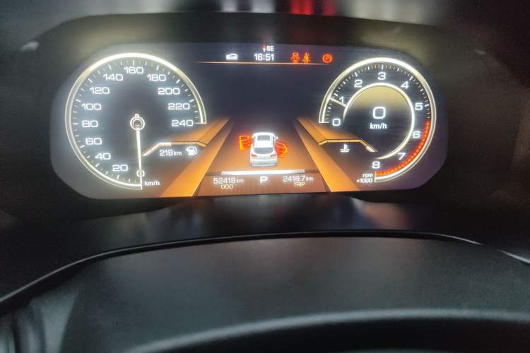 Used Haval H4 2018 Red-Label 1.5 GDIT DCT Fashion Edition Odometer Close Up
