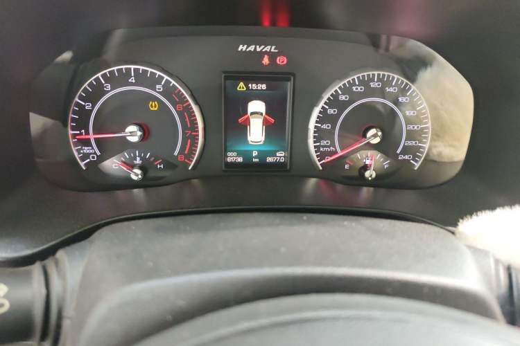 Used Haval H4 2018 Blue Label 1.5 GDIT DCT Fashion Edition Odometer Close Up