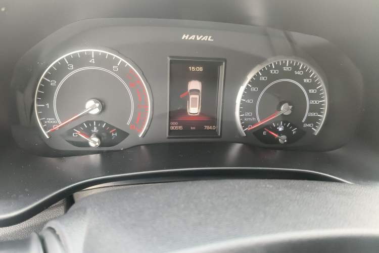 Used Haval H4 2018 Red-Label 1.3 GDIT DCT Fashion Edition Odometer Close Up