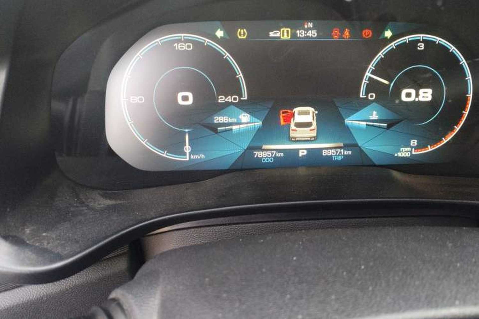 Used Haval H4 2018 Blue Label 1.5 GDIT DCT Fashion Edition Odometer Close Up