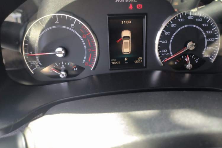 Used Haval H4 2018 Red-Label 1.5 GDIT DCT Fashion Edition Odometer Close Up
