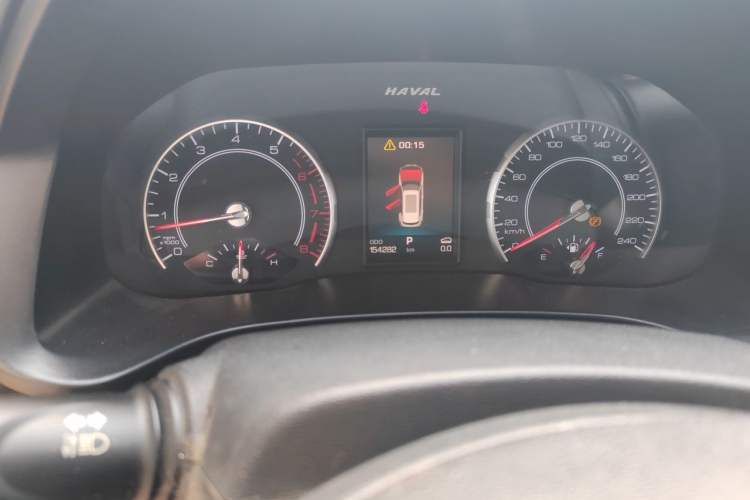 Used Haval H4 2018 Blue Label 1.3 GDIT DCT Fashion Edition Odometer Close Up