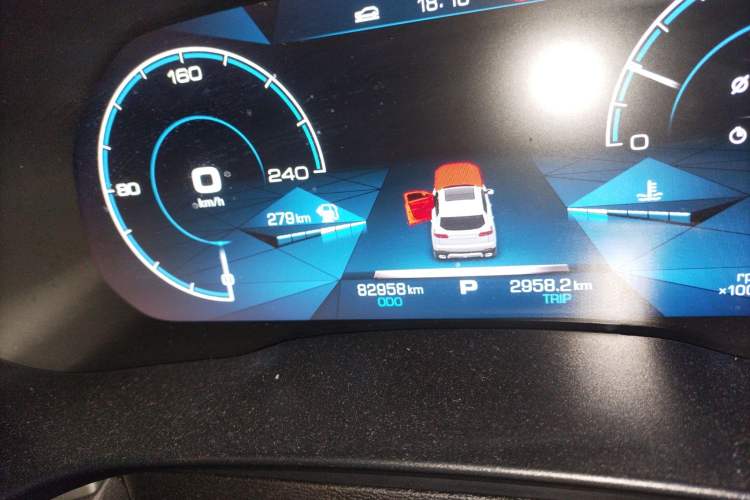 Used Haval H4 2019 1.5 GDIT DCT Ultra-Luxury Smart Connectivity Model China VI Standard Instrument Cluster