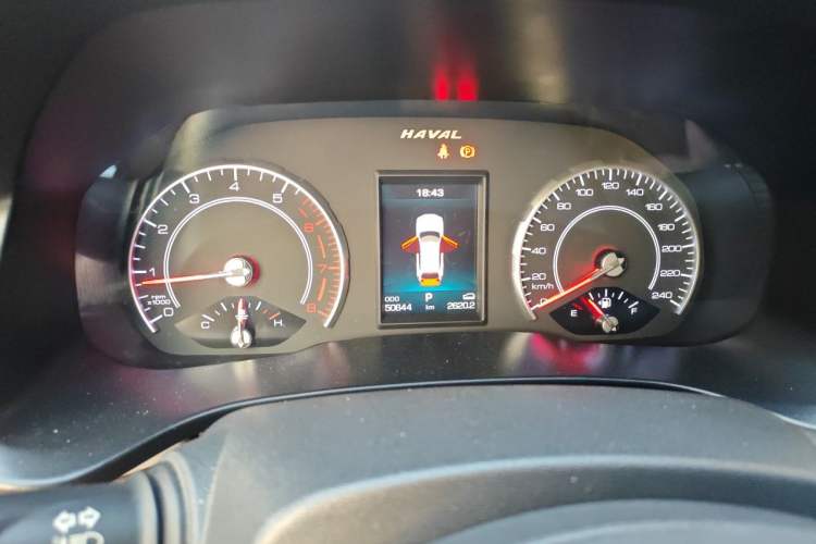Used Haval H4 2019 1.5 GDIT DCT Luxury Smart Connectivity Version China VI Standard Instrument Cluster