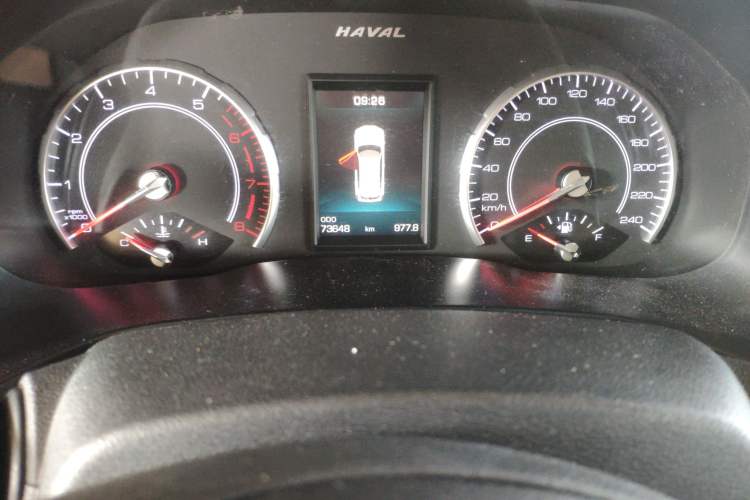 Used Haval H4 2019 1.5 GDIT DCT Elite Smart Connect Version China V Standard Odometer Close Up