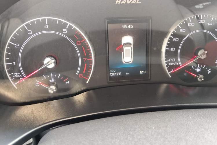 Used Haval H4 2019 Red-Label 1.5 GDIT DCT Luxury Smart Connectivity Model Odometer Close Up