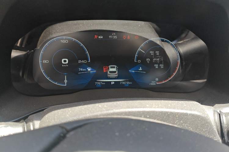 Used Haval H4 2019 1.5 GDIT Pro Version China VI Standard Odometer Close Up