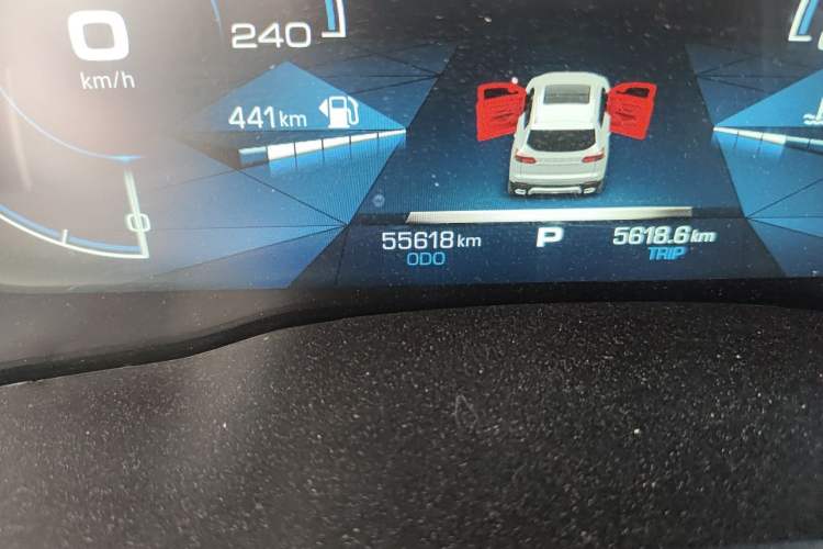 Used Haval H4 2019 1.5 GDIT Pro Version China VI Standard Odometer Close Up