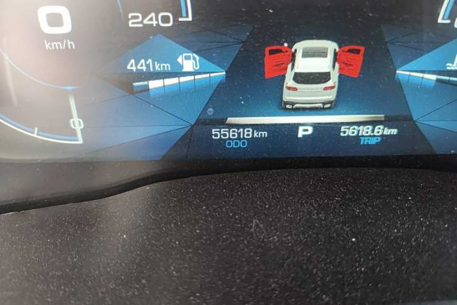 Used Haval H4 2019 1.5 GDIT Pro Version China VI Standard Odometer Close Up