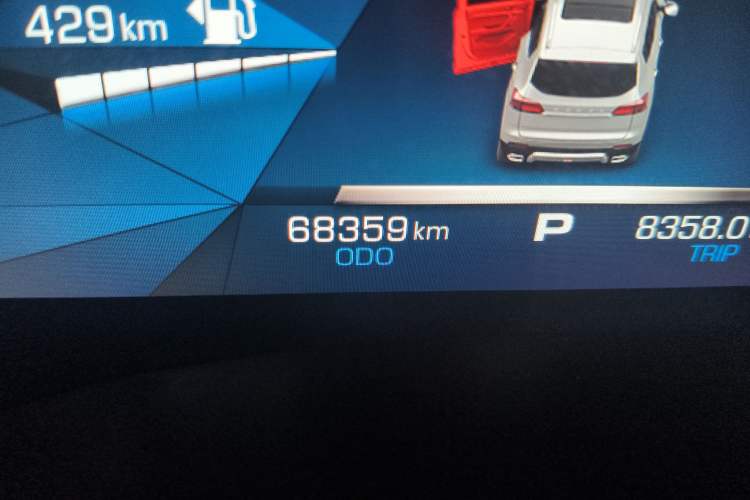 Used Haval H4 2019 1.5 GDIT Pro Version China VI Standard Odometer Close Up